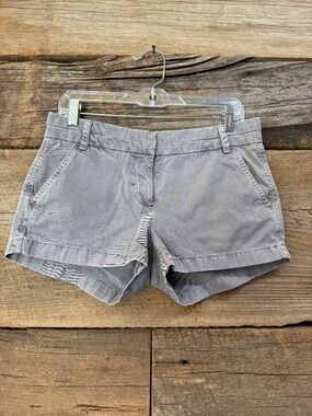 J Crew Chino shorts, gray, size 4